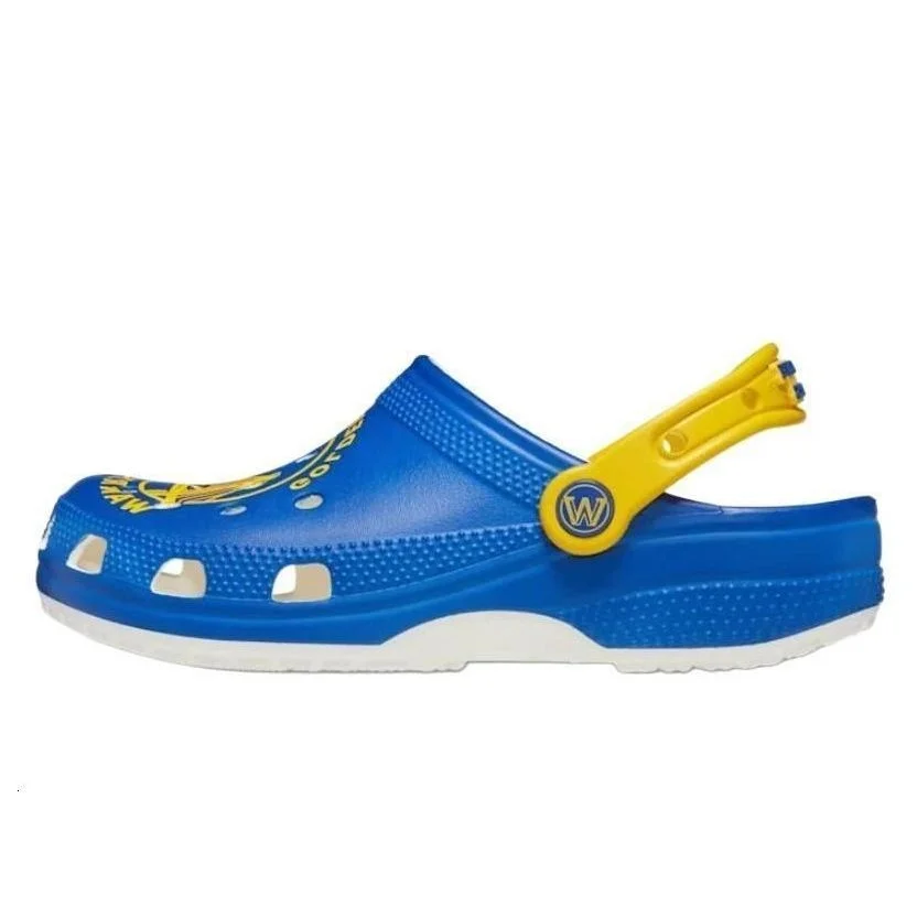 Crocs x NBA 골든 스테이트 워리어 클래식 Clog '블루 옐로우' 209443-100 - 1