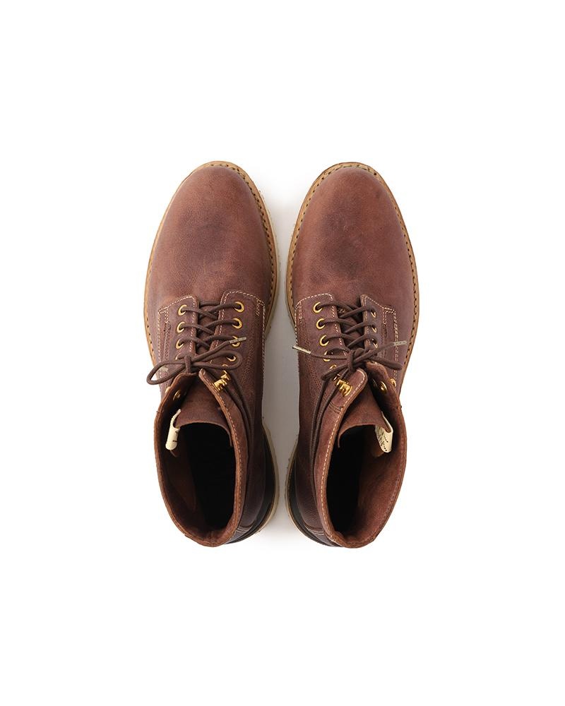 靴 visvim T.W.O. BOOTS-FOLK DK.BROWN M8.5 T.W.O. BOOTS-FOLK