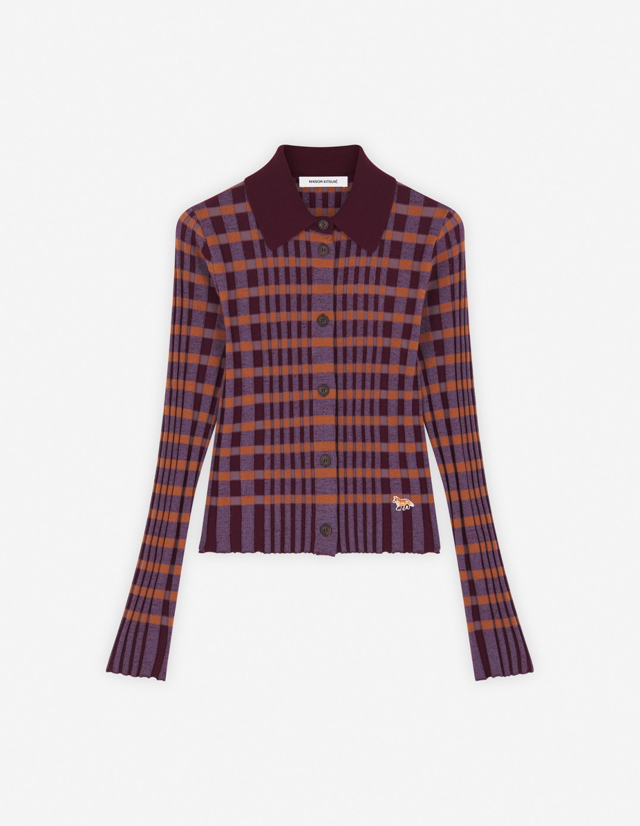 CHECKED KNITTED SHIRT - 1
