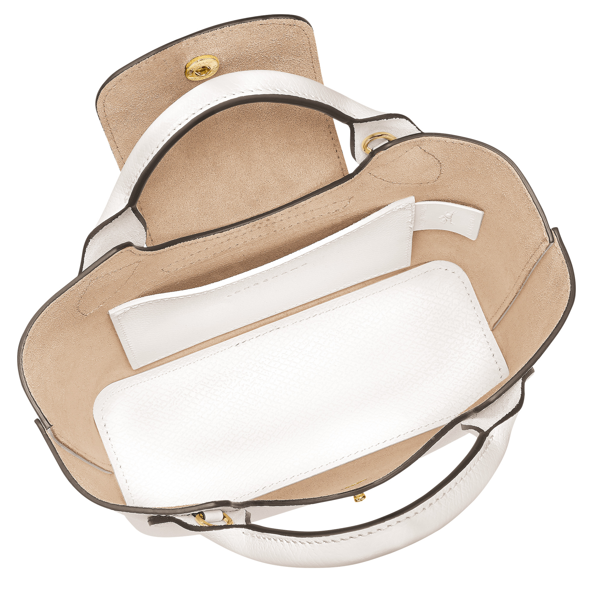 Épure Tote bag White - Leather - 5