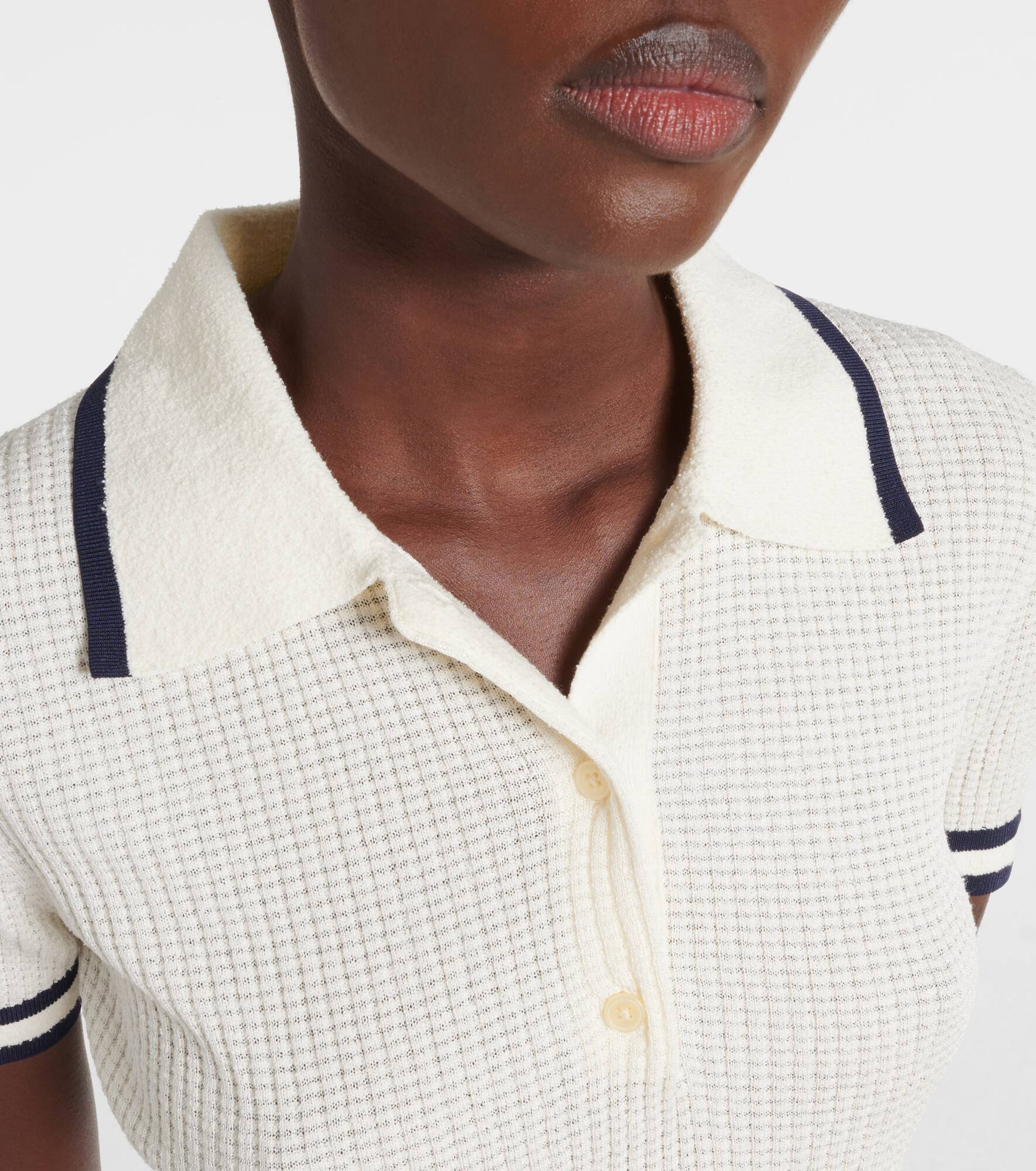Whitten bouclé polo shirt - 4