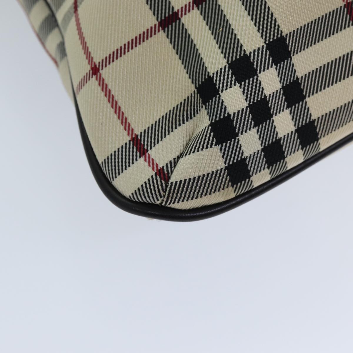 Burberry Nova Check Hand Bag Canvas Beige - 15
