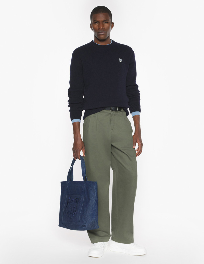 Maison Kitsuné FOX HEAD LAMBSWOOL COMFORT JUMPER outlook