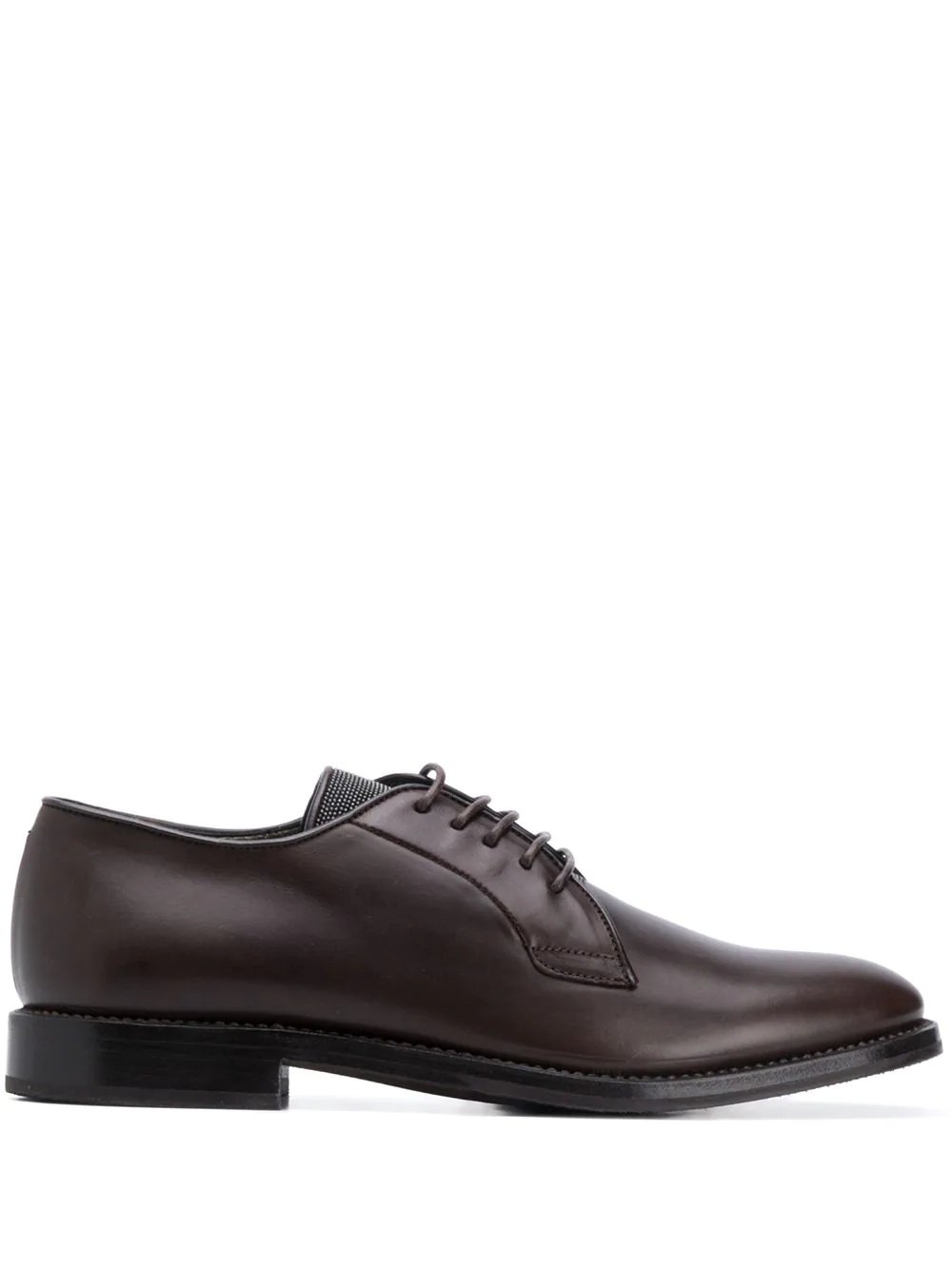 beaded-tongue derby shoes - 1