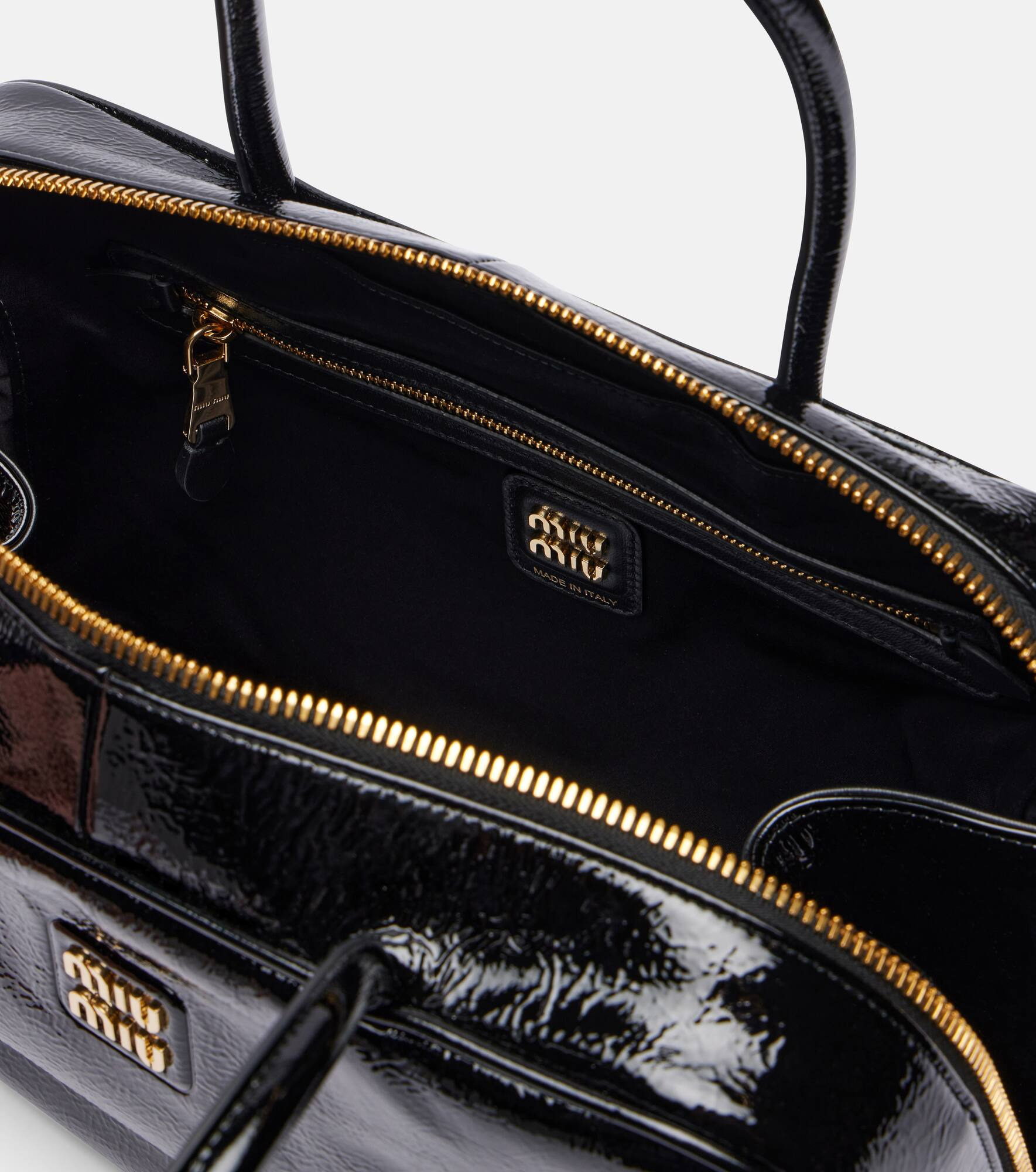 Beau patent leather tote bag - 3