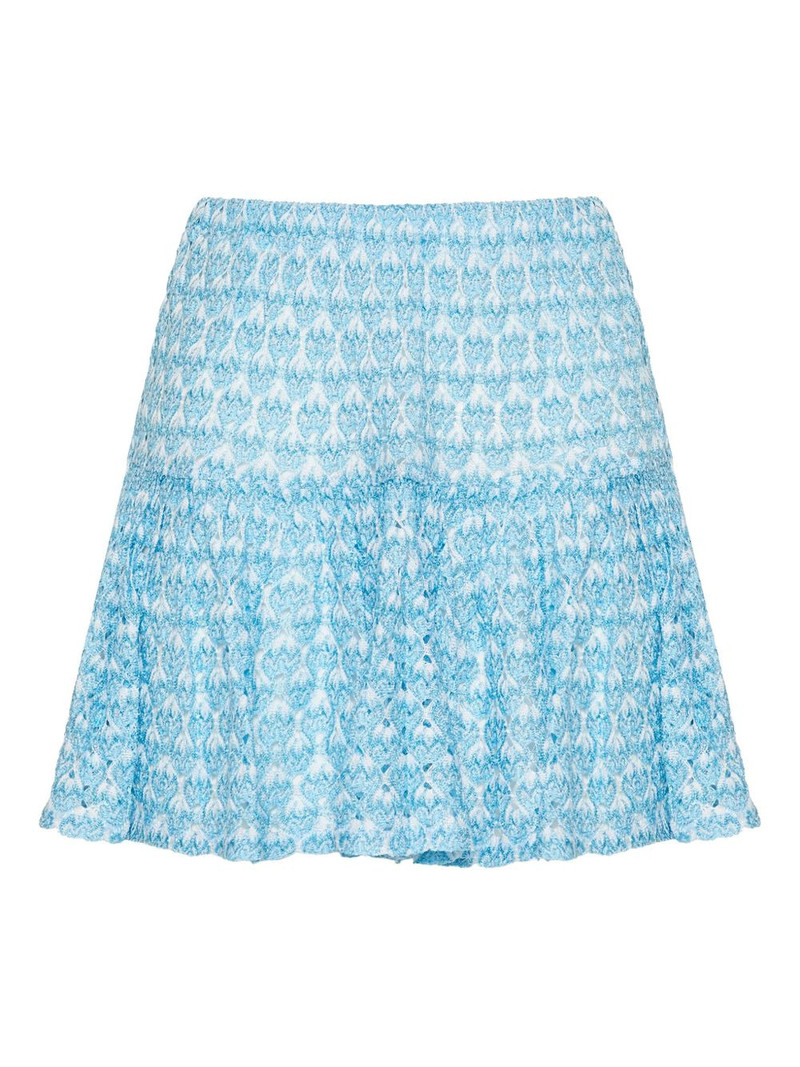 patterned tiered skirt 3
