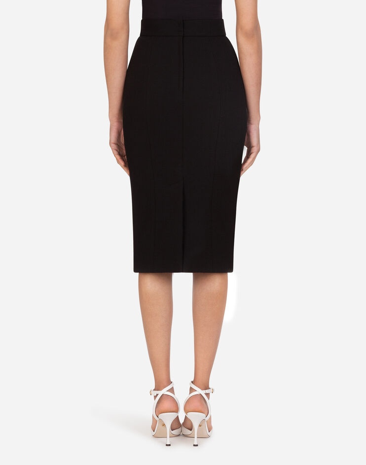 Crepe midi skirt - 2