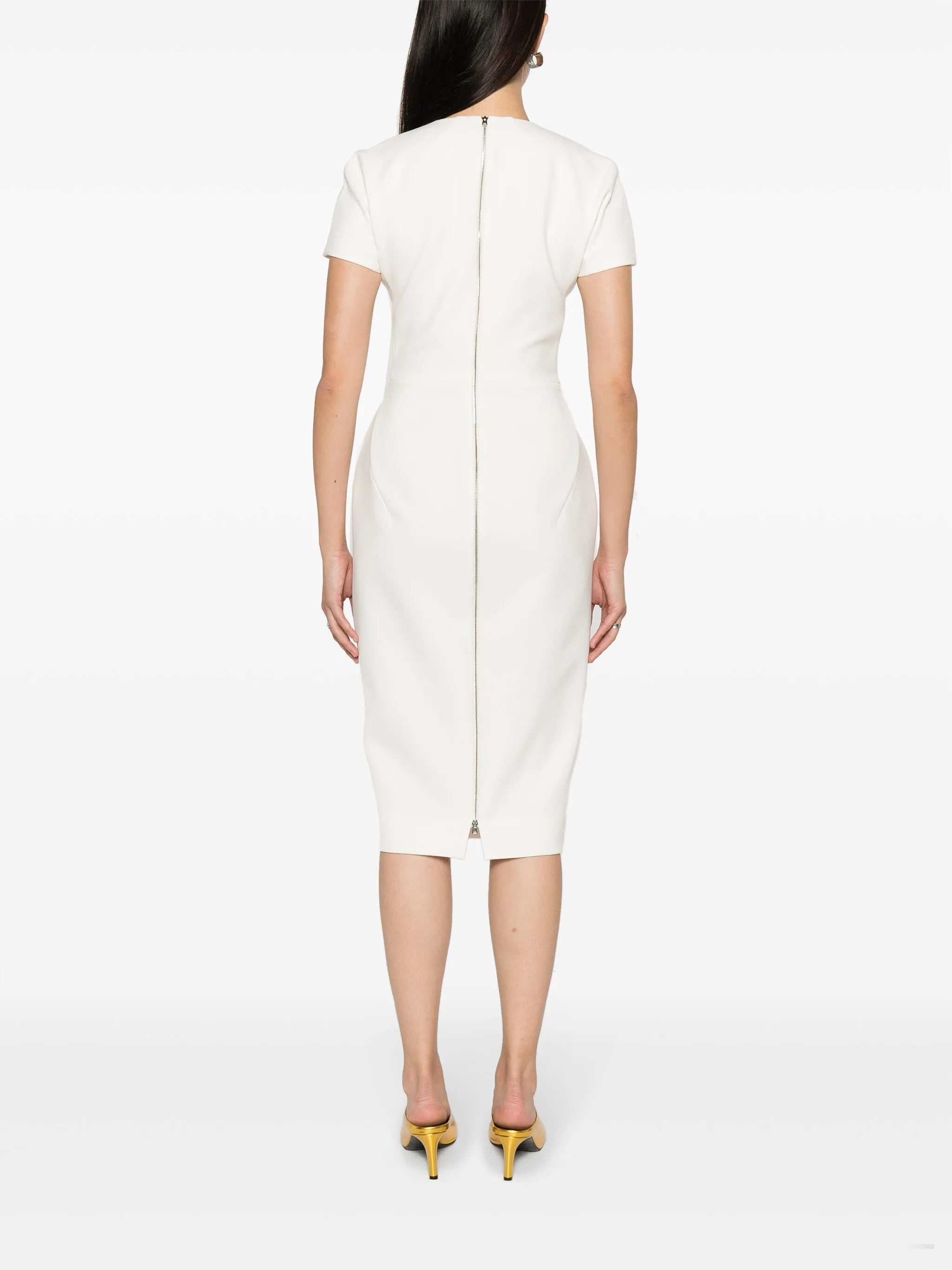 Twill Midi Dress - 4