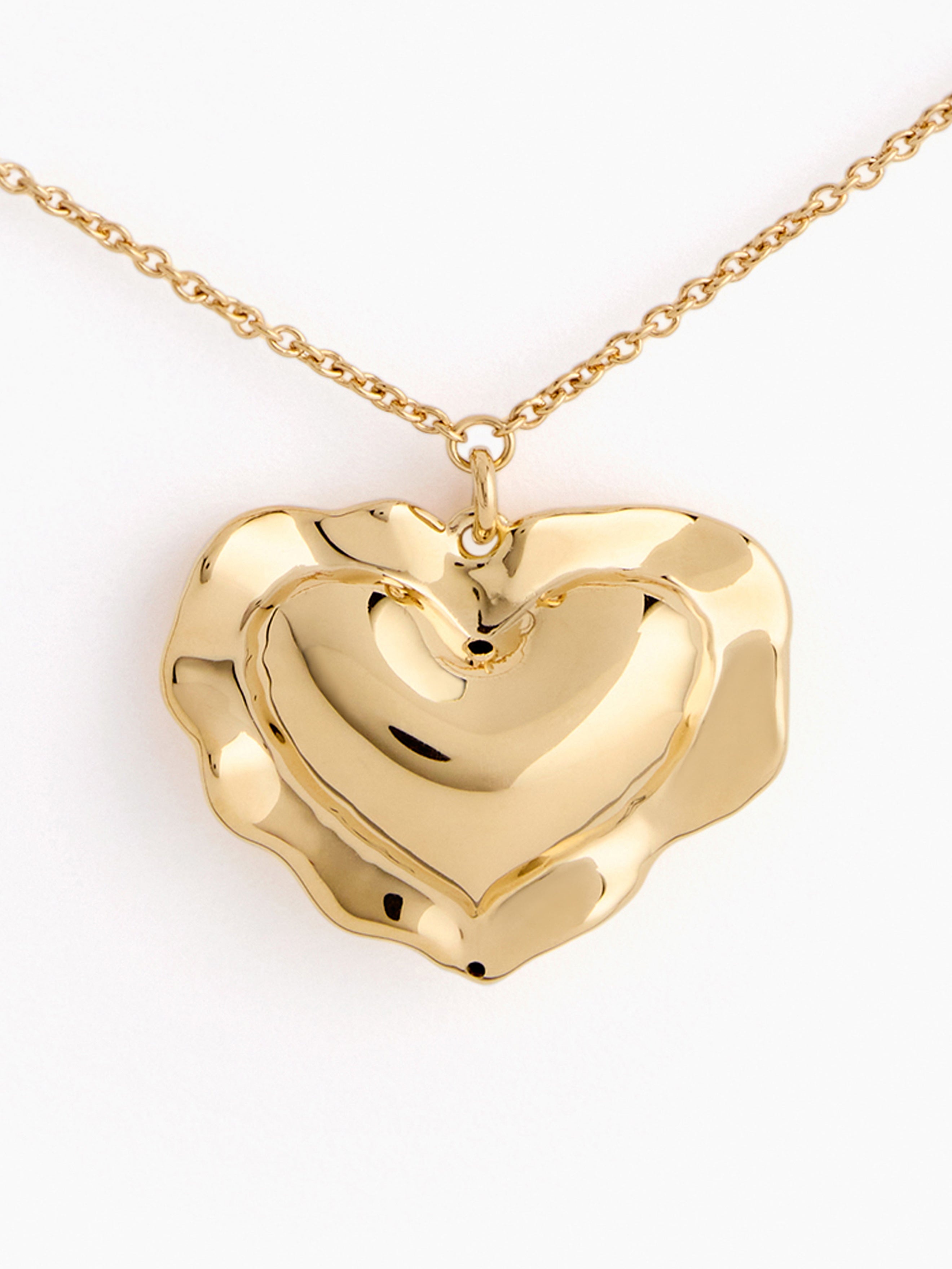 CUSHION HEART NECKLACE - 3