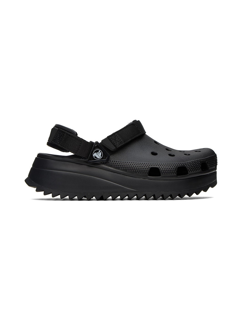 Black Hiker Clogs - 1