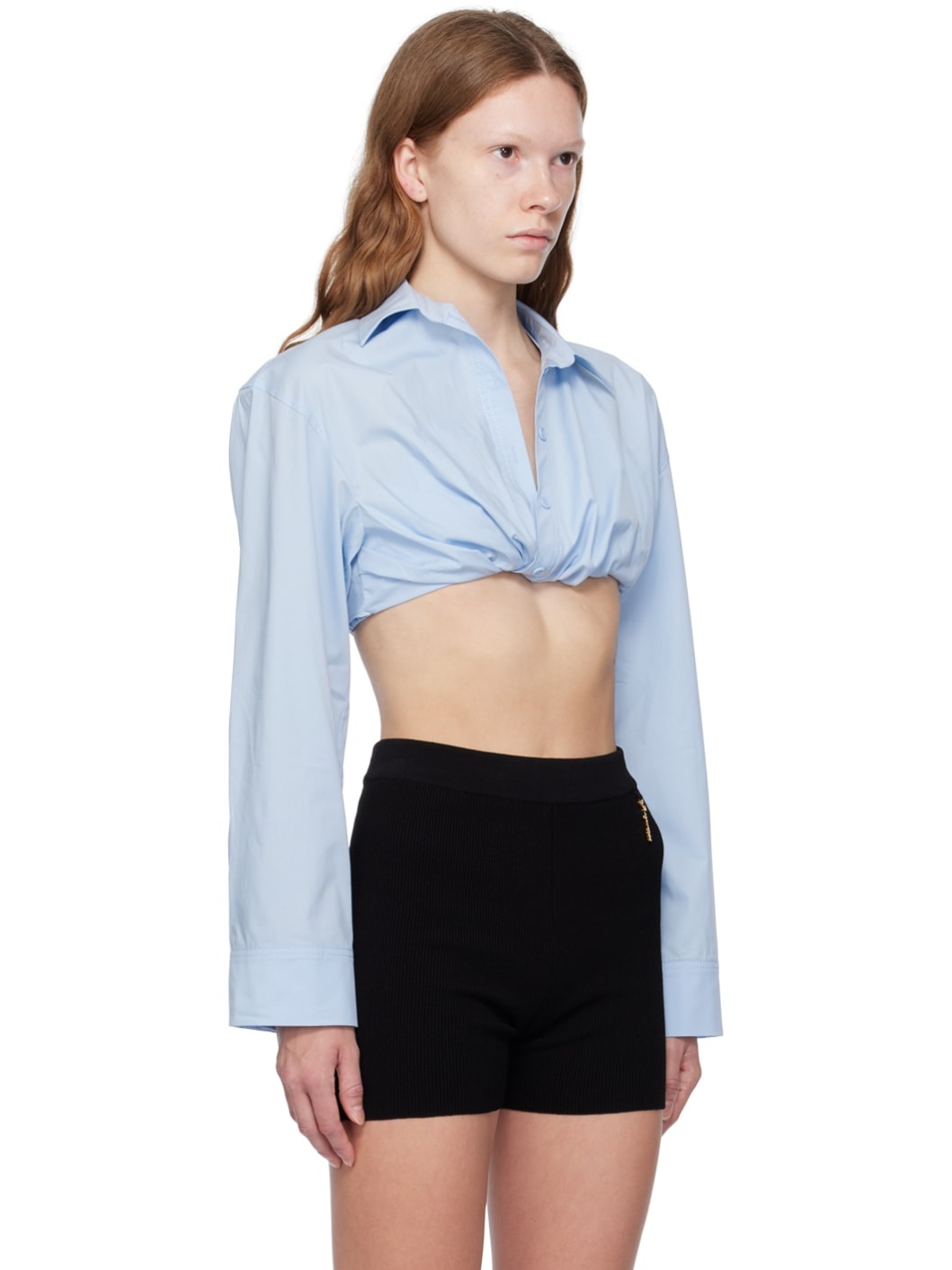 Blue Le Chouchou 'La Chemise Bahia Courte' Shirt - 2