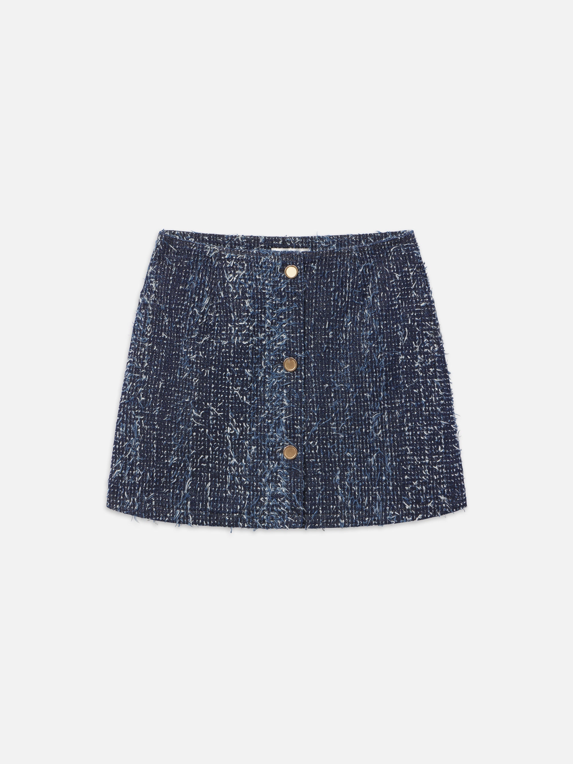 Denim Boucle Skirt in Magic - 1