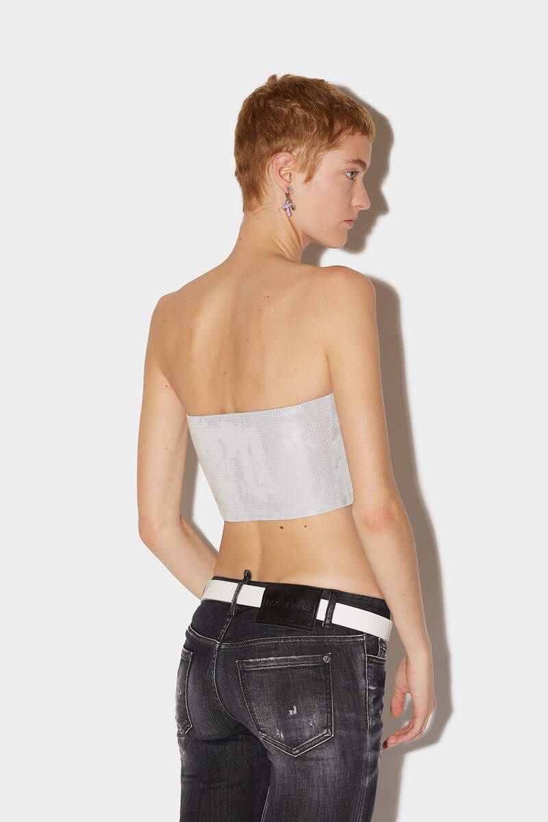 DISCO SEQUIN TUBE TOP - 2