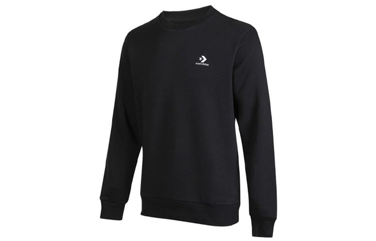 Men's Converse Round Neck Pullover Casual Black 10019924-A01 - 3
