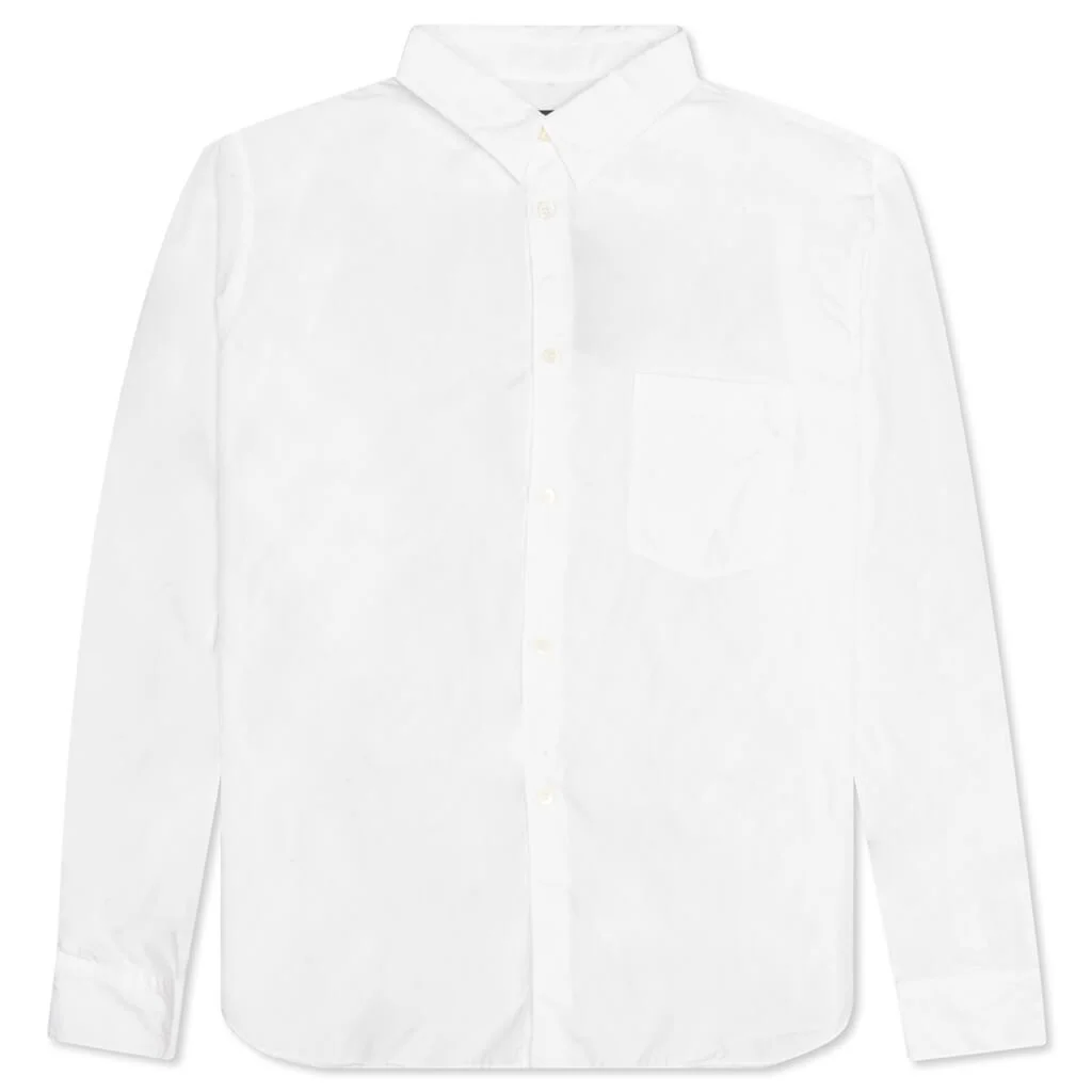 COMME DES GARCONS HOMME PLUS BUTTON UP SHIRT - WHITE - 1