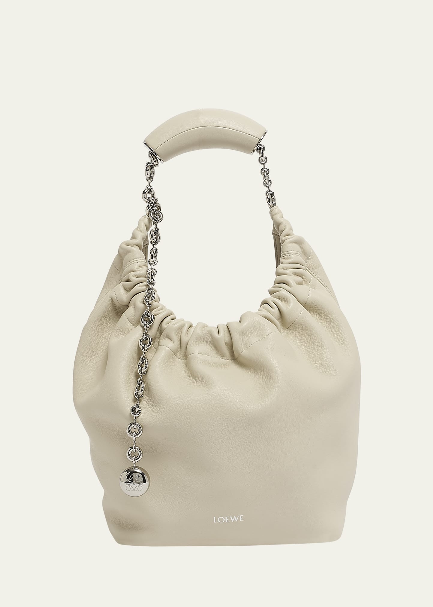 Squeeze Small Shoulder Bag in Napa Leather - 1