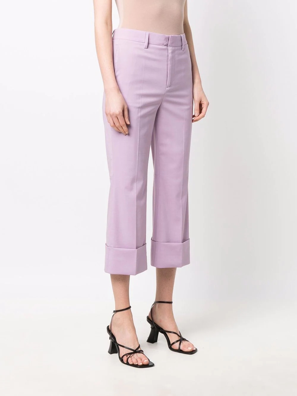 cropped tailored trousers - 3