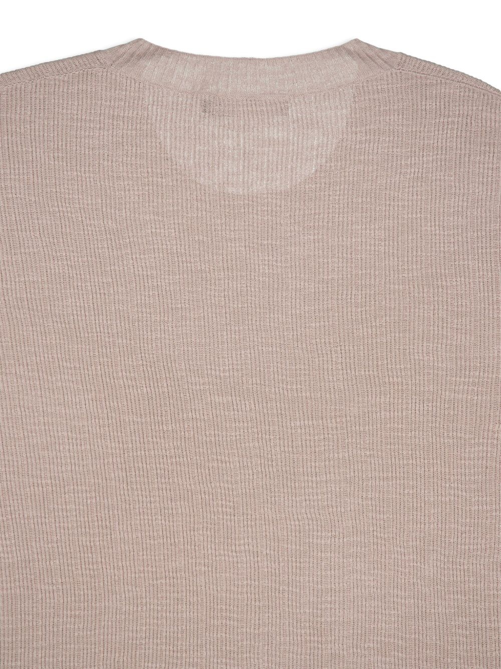 ribbed crew-neck jumper - 4