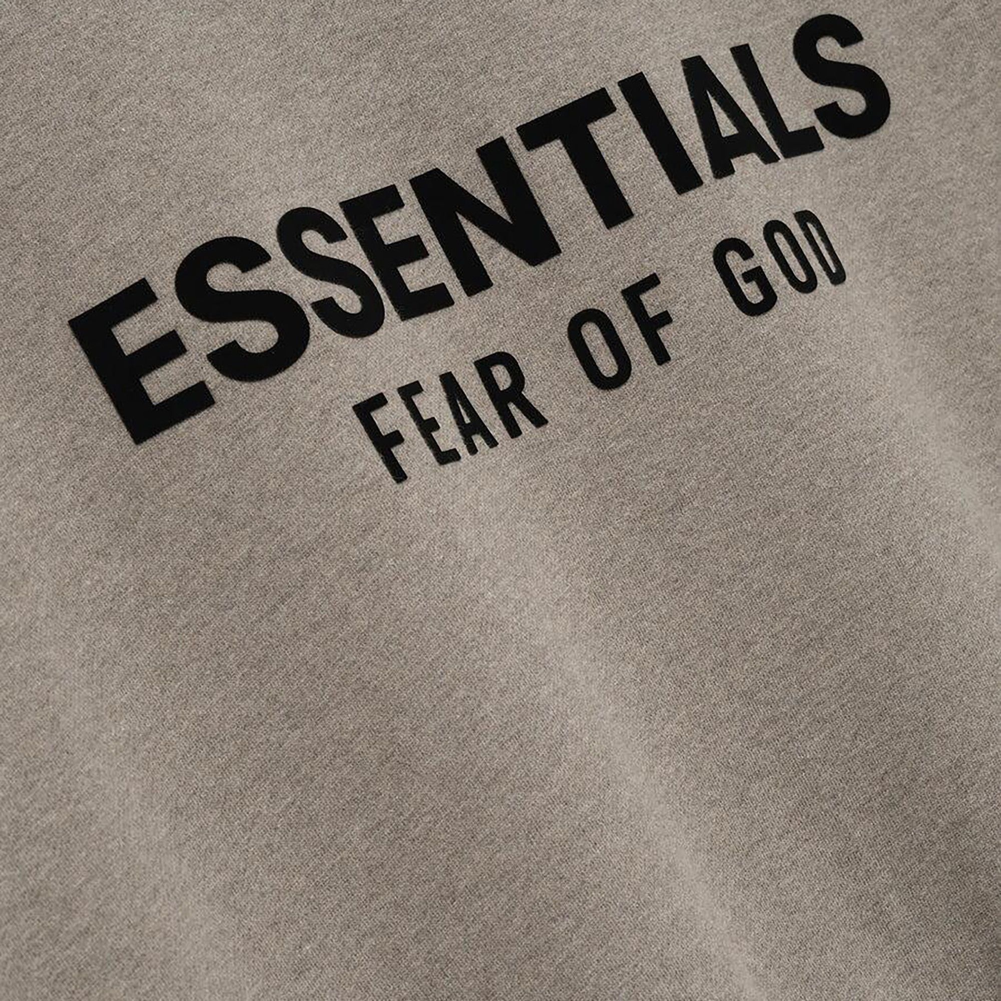Fear of God Essentials Classic Fit Fleece Crewneck 'Homestead Heather' - 3
