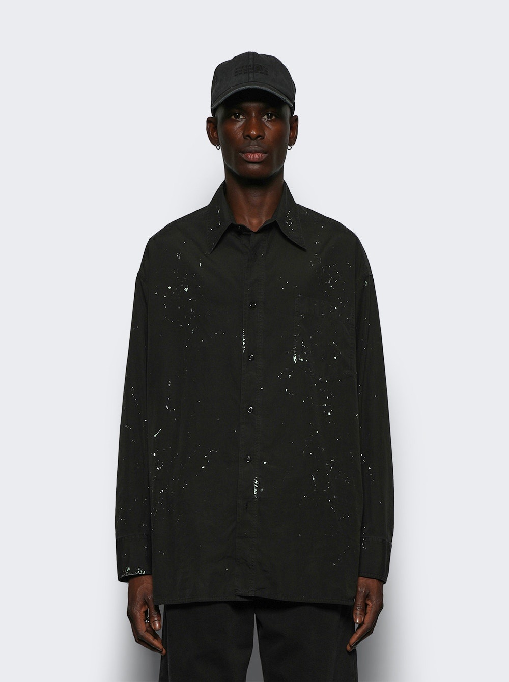 Long Sleeve Shirt Washed Black - 2