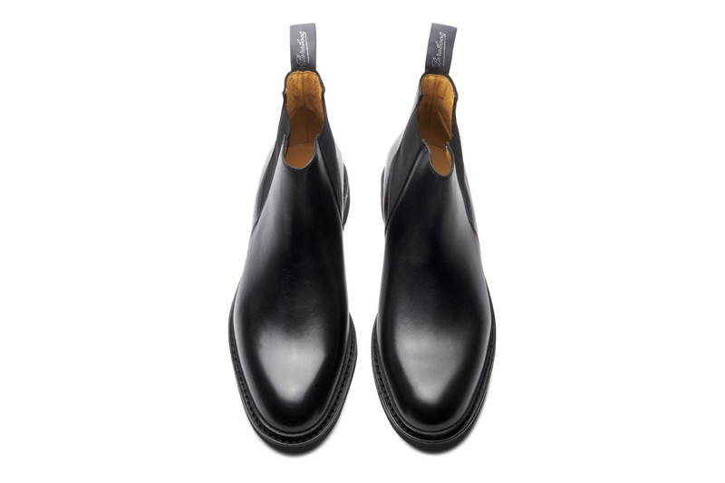 Chamfort Black Silk - Rubber Sole 4