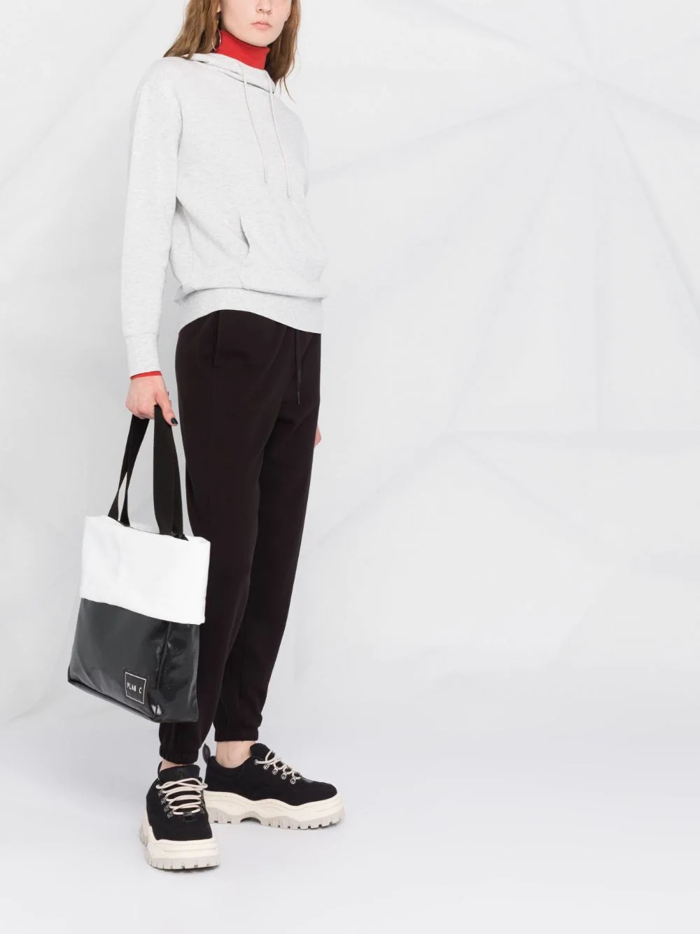 drawstring cotton hoodie - 6