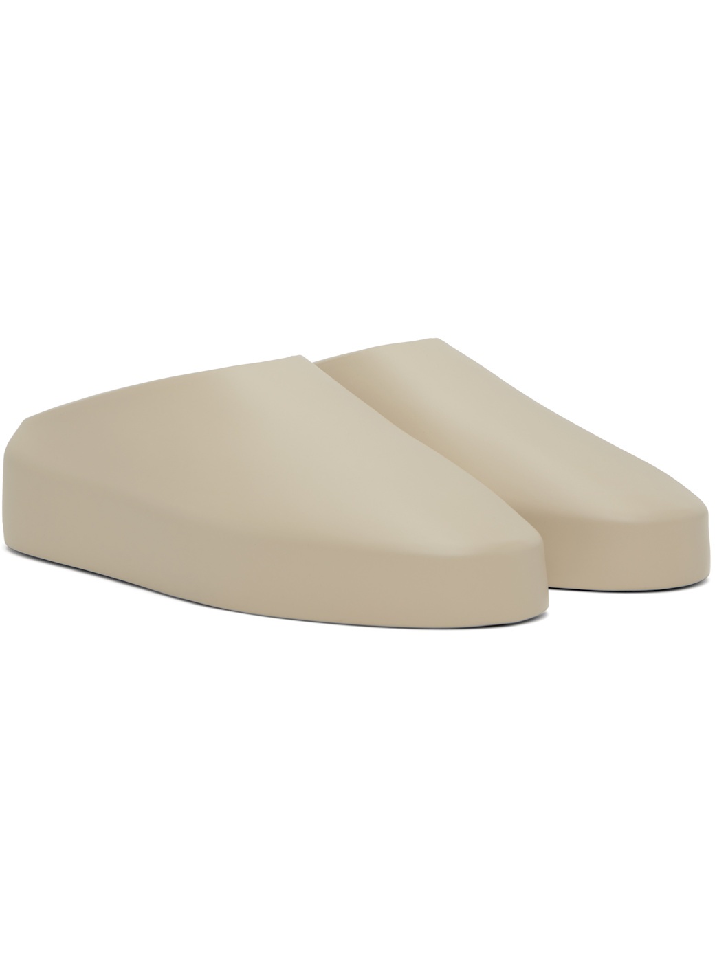 Taupe 'The California' Mules - 4