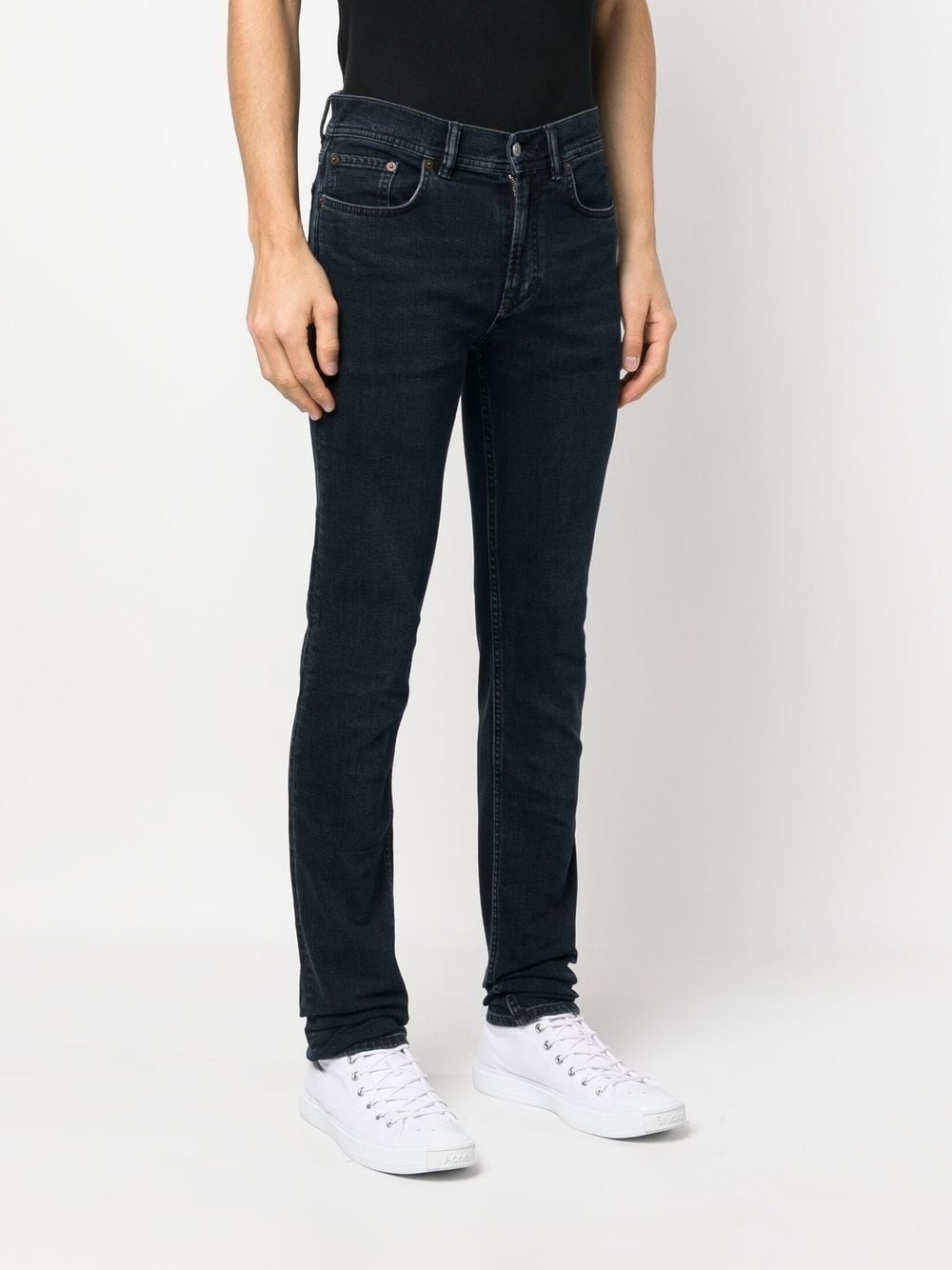 mid-rise slim-fit jeans - 3