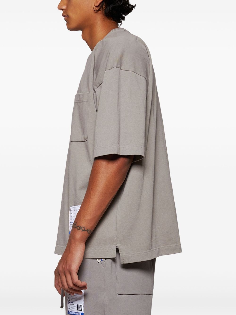 logo-patch T-shirt - 4