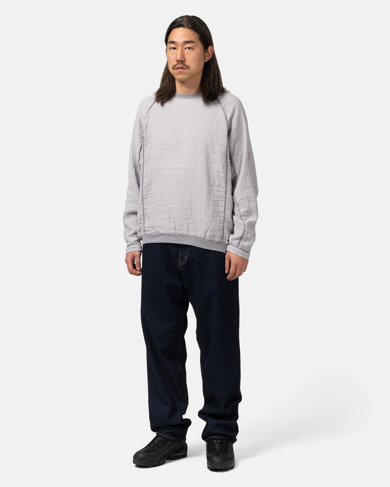 Overdye Raglan Gauze Long Sleeve - 2
