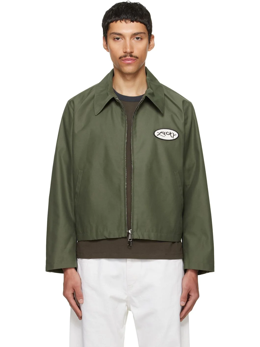 Green Lucky Station Jacket - 1