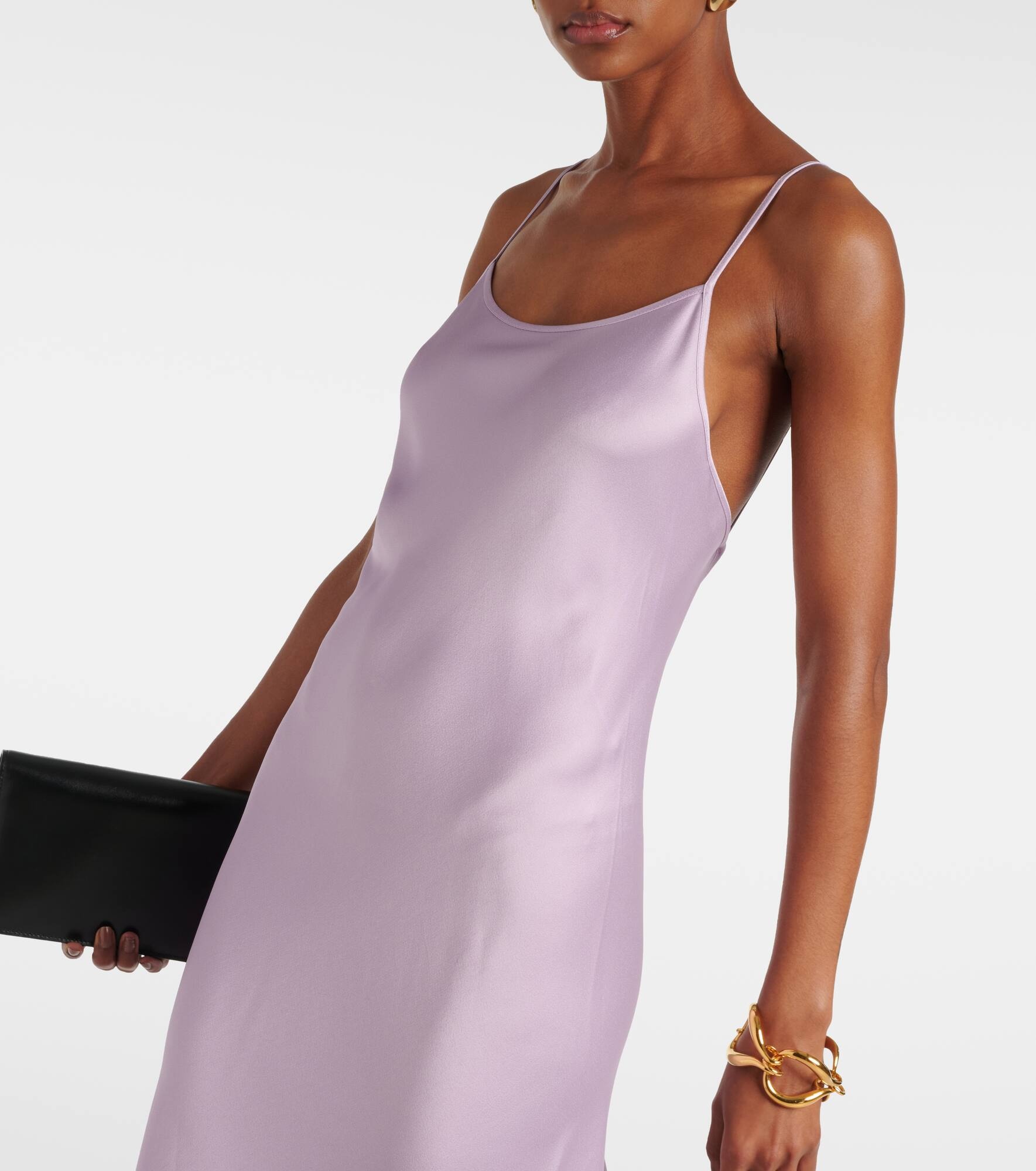 Satin gown - 4