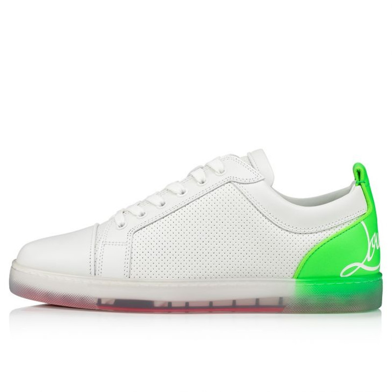 Christian Louboutin Fun Louis Junior Green outlook
