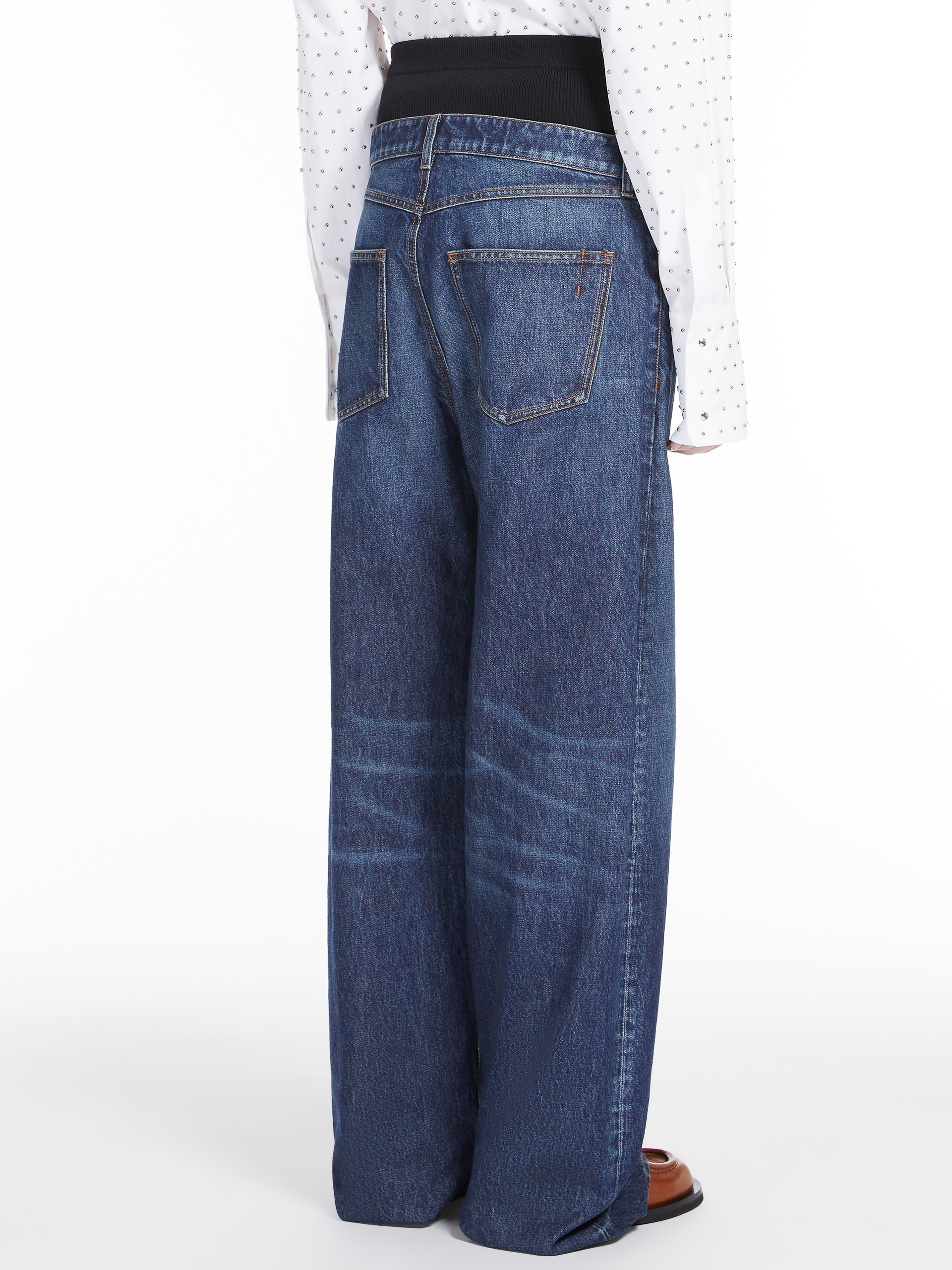 AFOSO1234 Wide-fit denim jeans - 4