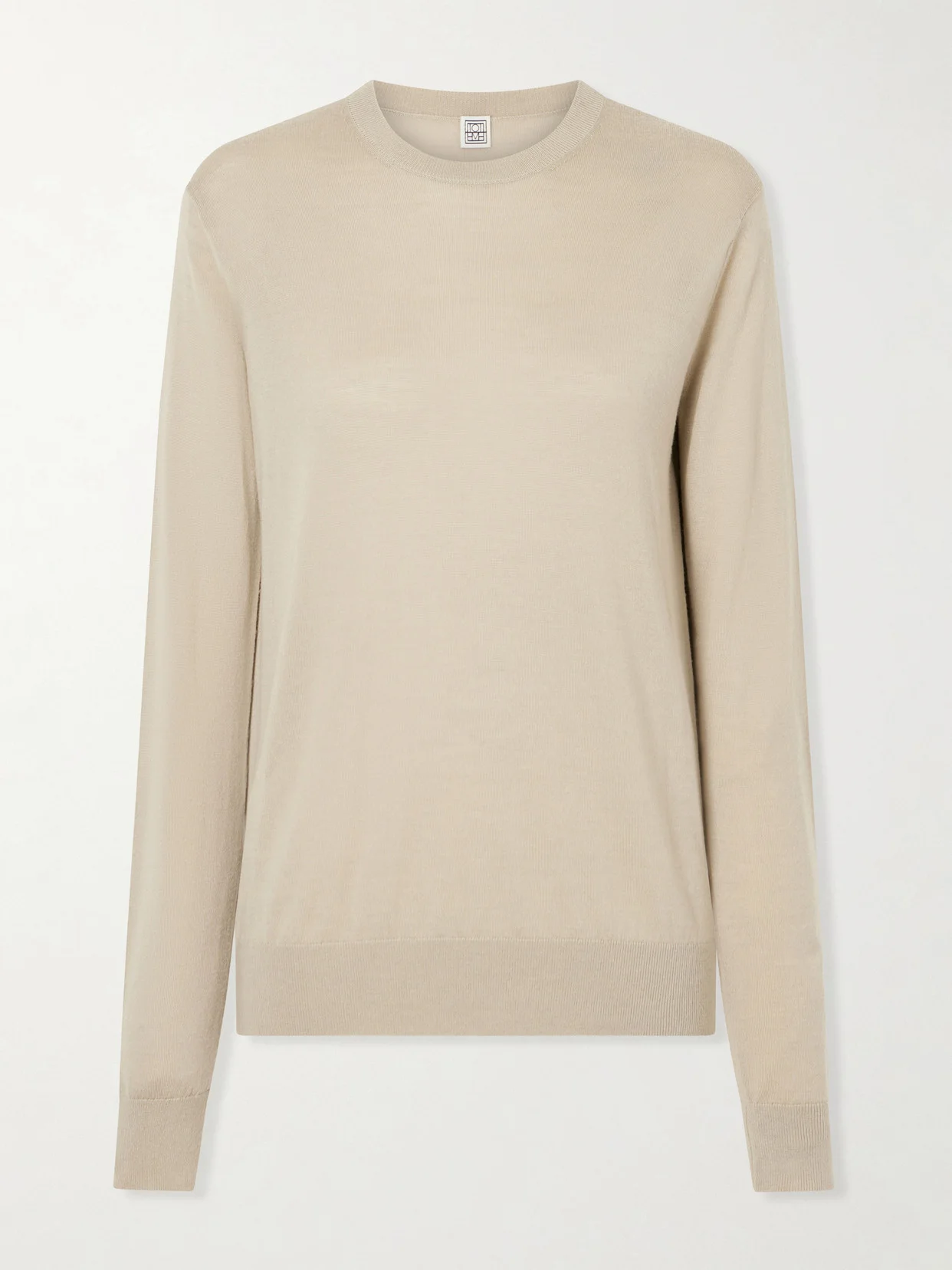 Wool And Silk-blend Sweater - 1