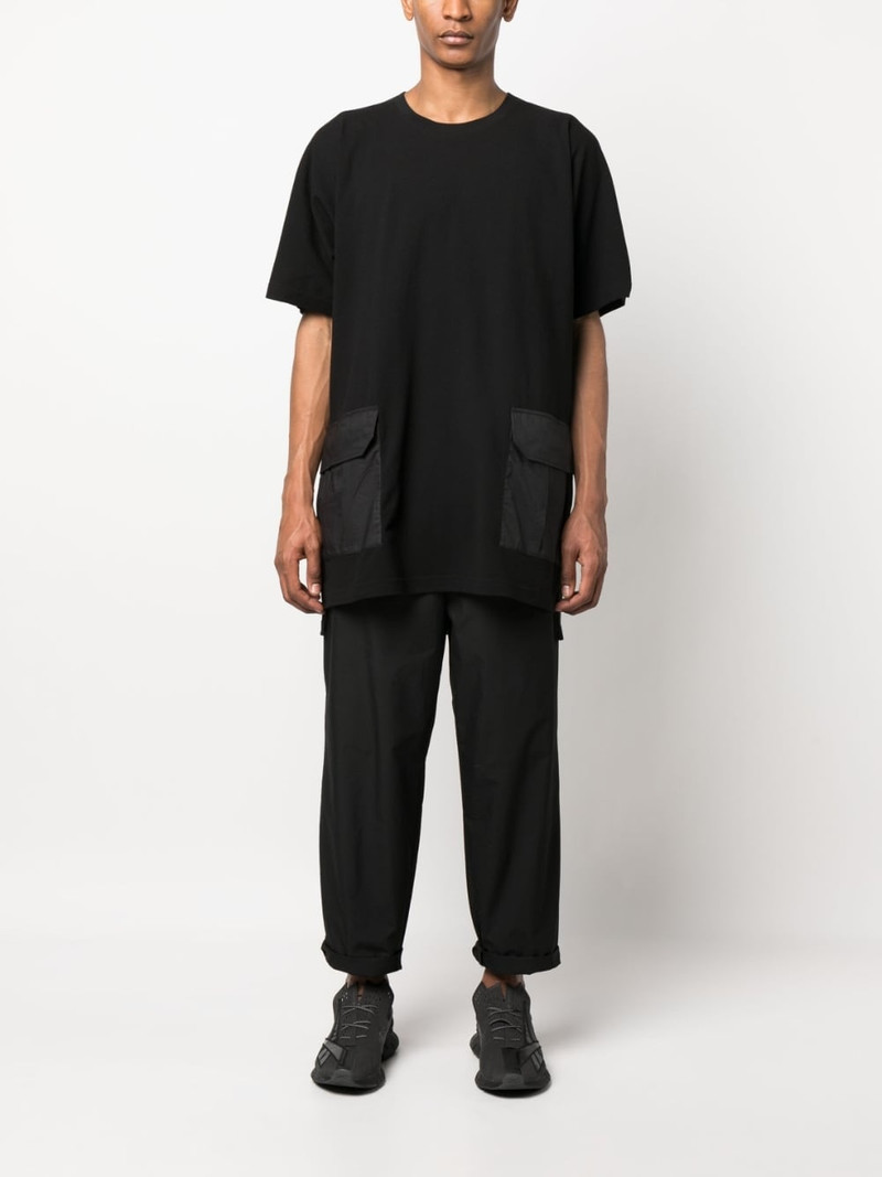 Y-3 logo-patch short-sleeve T-shirt outlook