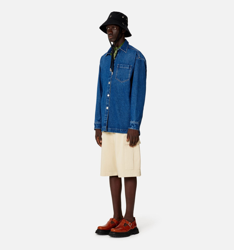 AMI Paris Overshirt With Ami Paris Print outlook