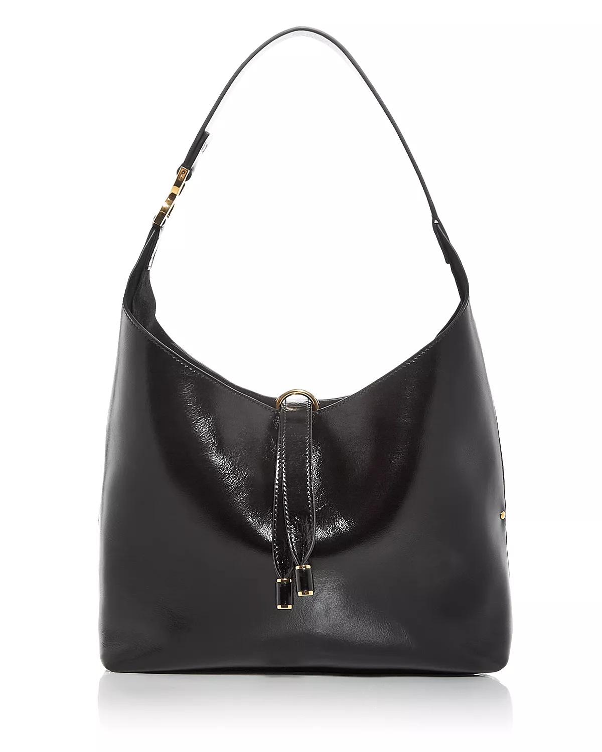 Marcie Small Leather Hobo Bag - 7
