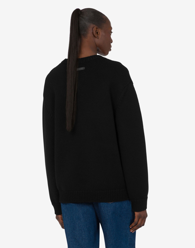 EMBROIDERED MERINO WOOL PULLOVER 3