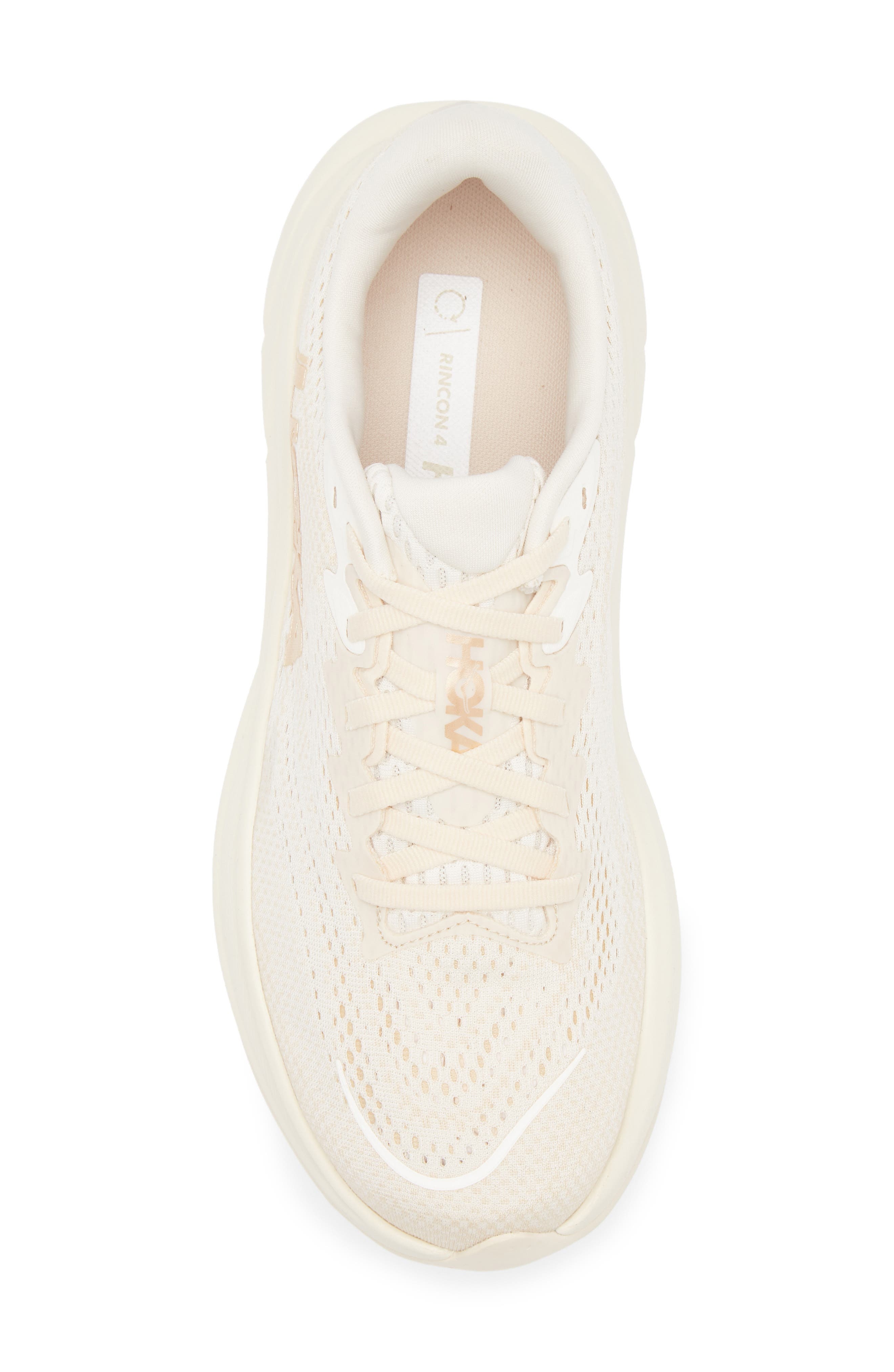 HOKA Rincon 4 Running Shoe in Vanilla /Birch at Nordstrom - 5