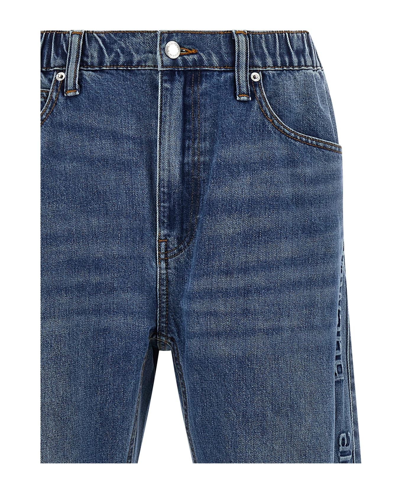 Embossed Logo Jeans - 4