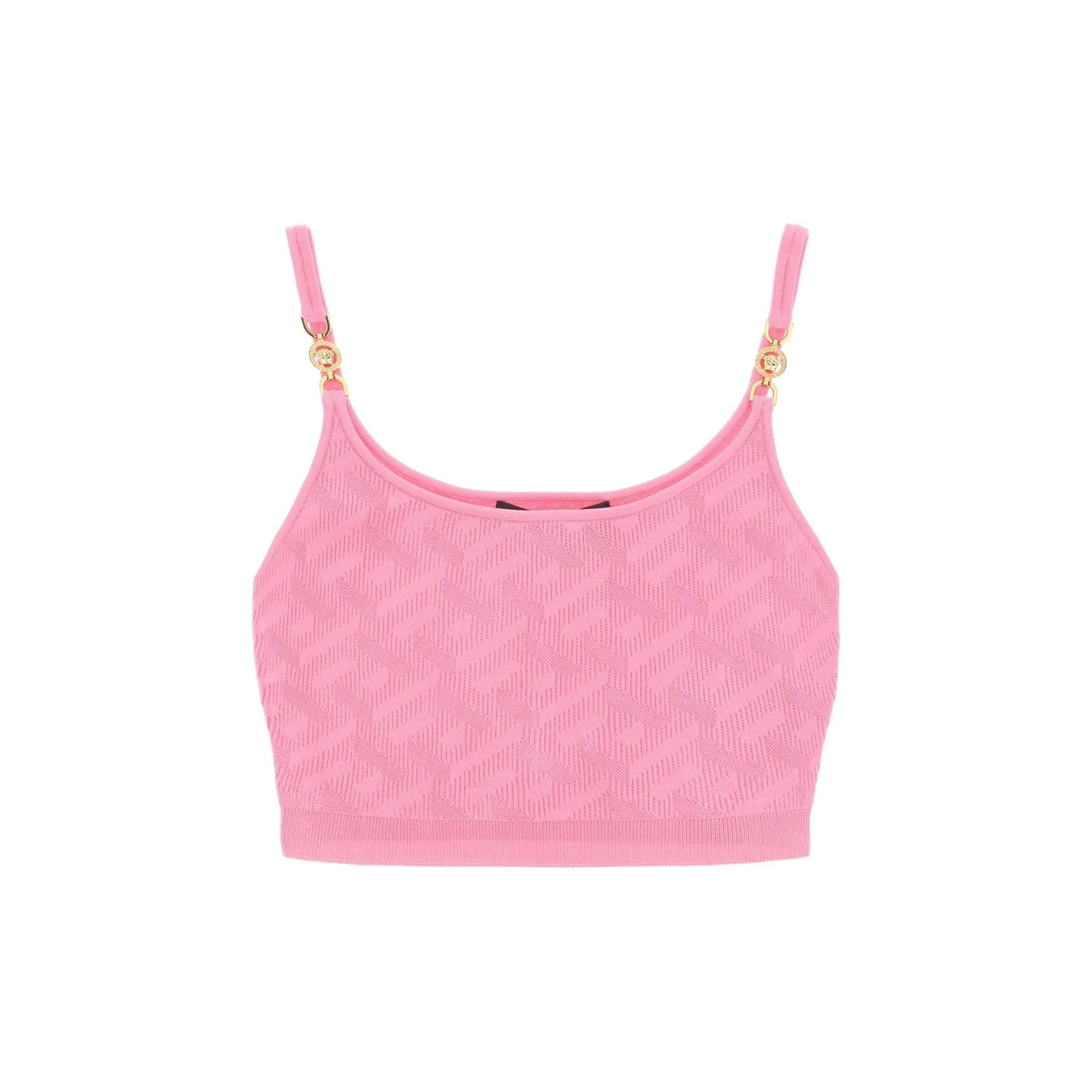 Versace La Greca Cropped Top Women - 5