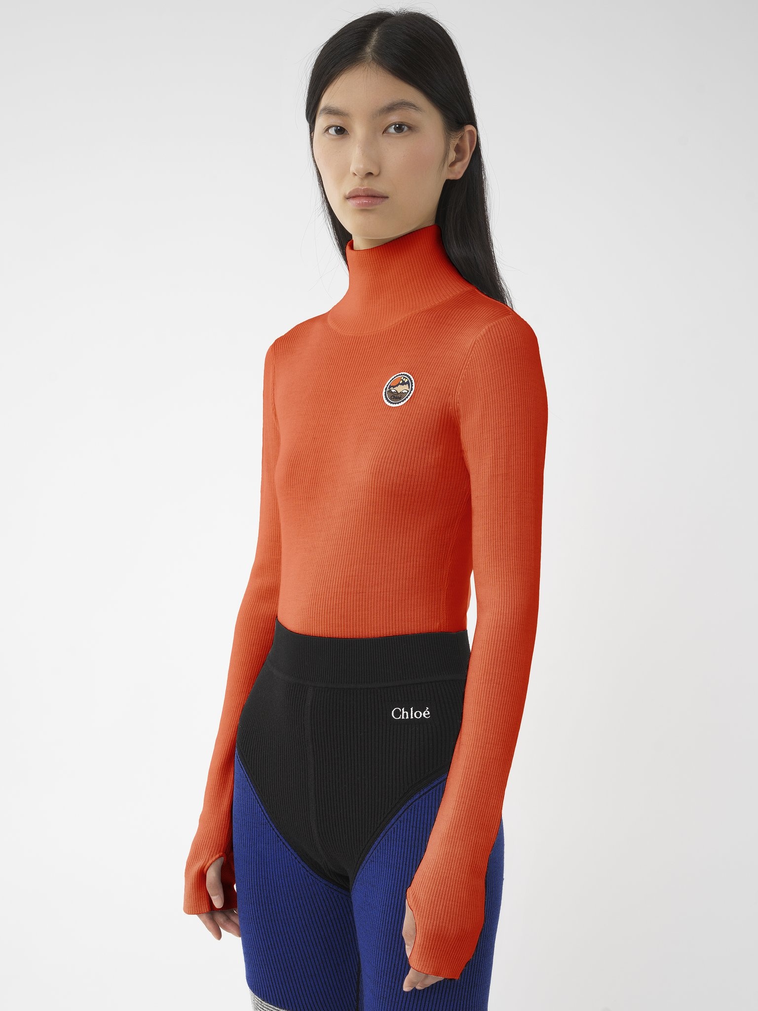 FITTED TURTLENECK TOP - 4