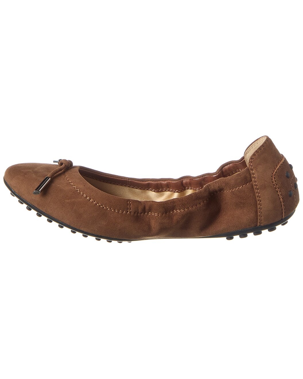 TOD’s Knot Detail Suede Flat - 2