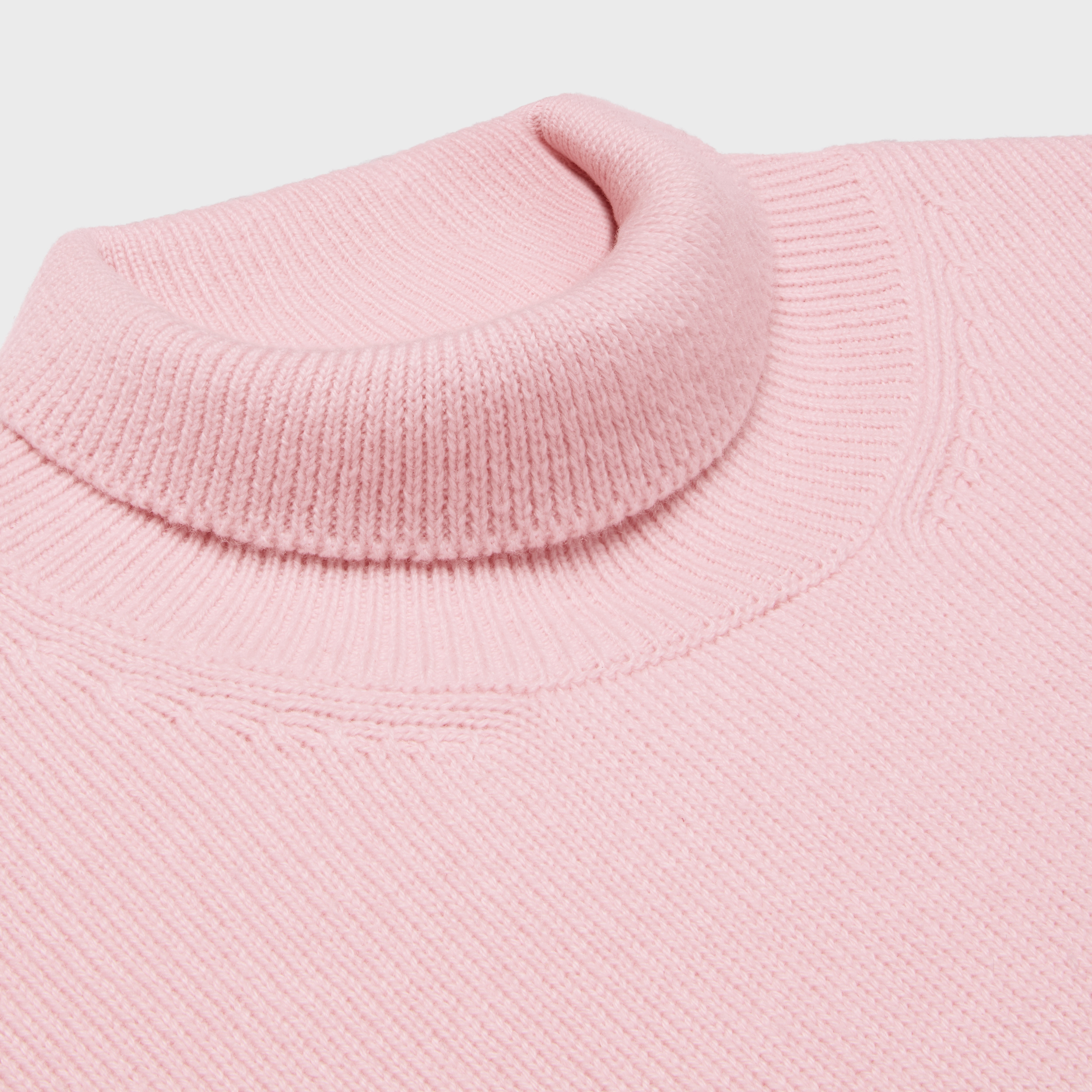 turtleneck sweater in scottish cashmere - 3