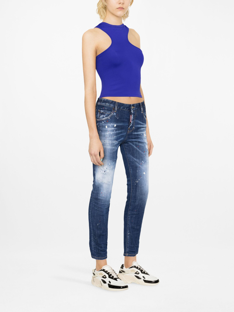 bleached skinny jeans 3