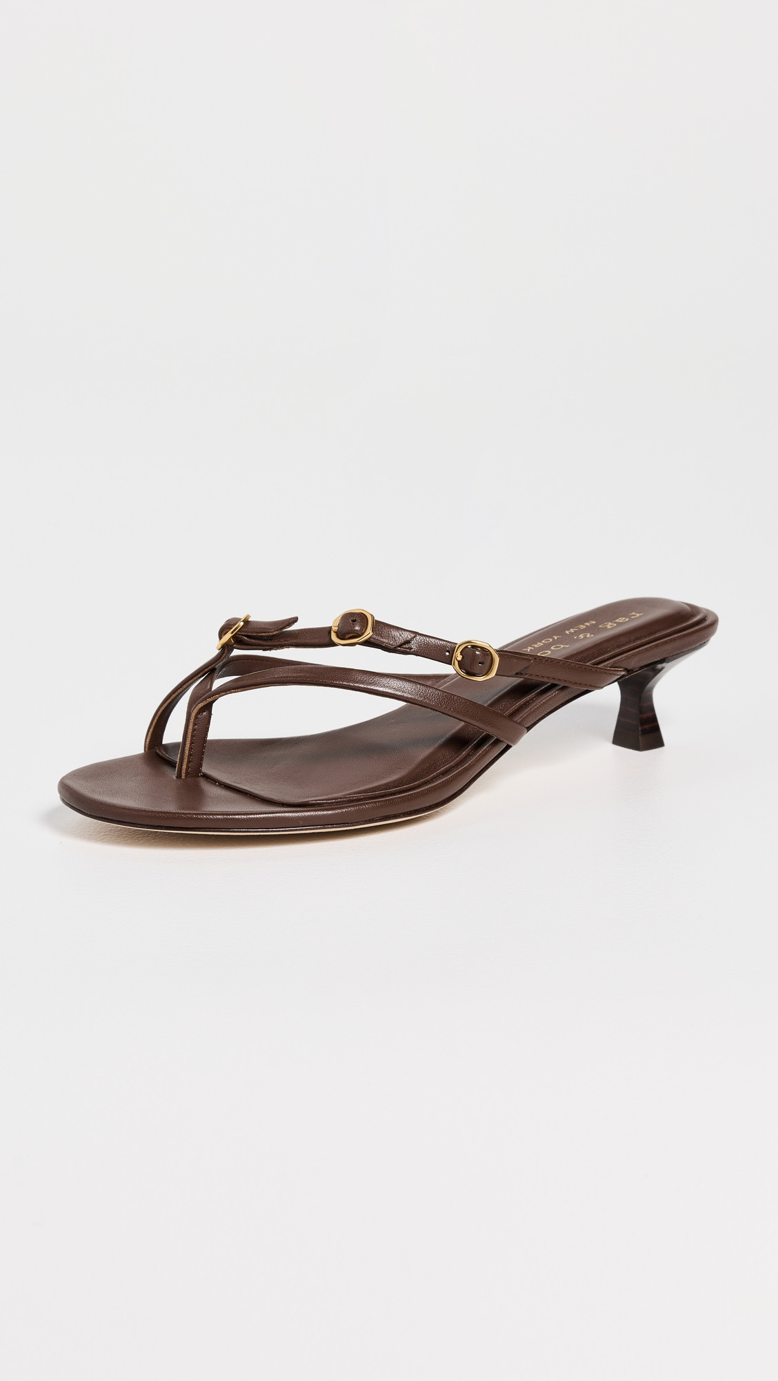 Sammie Buckle Kitten Heels - 1