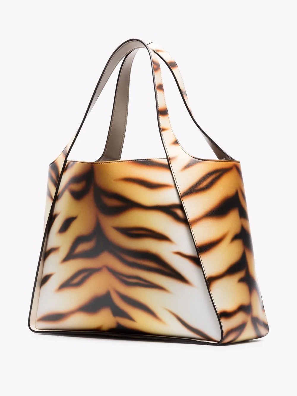 Stella Logo tiger-print tote bag - 3