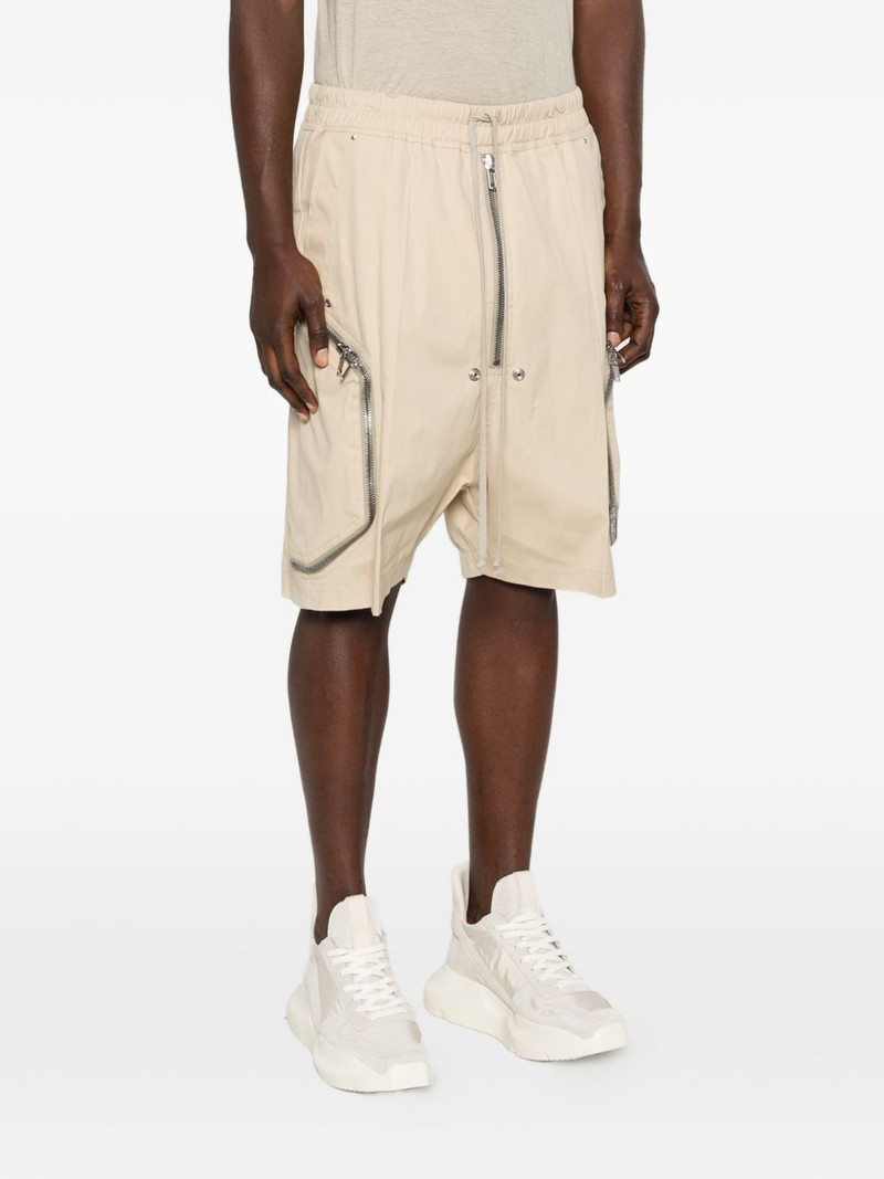 zip drawstring shorts 3