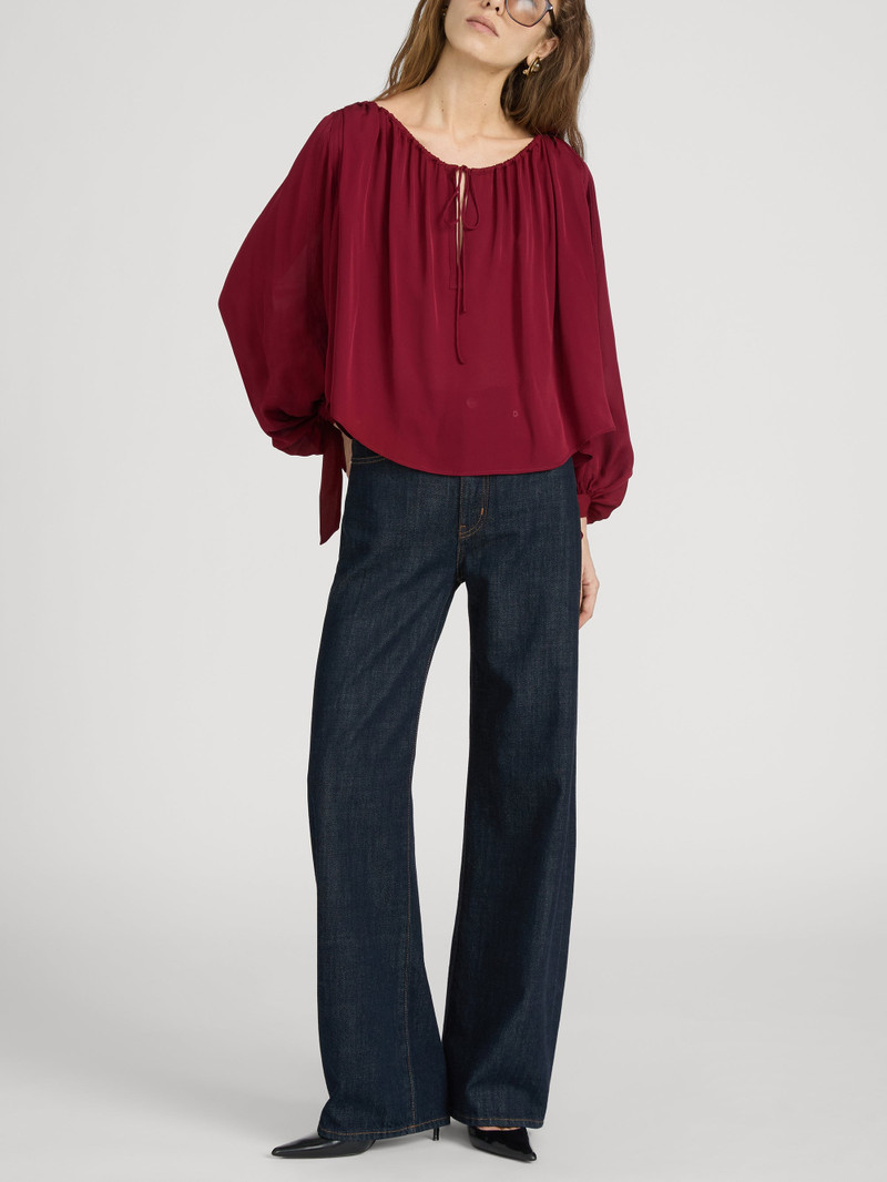 FRAME The Silk Serenade Blouse outlook